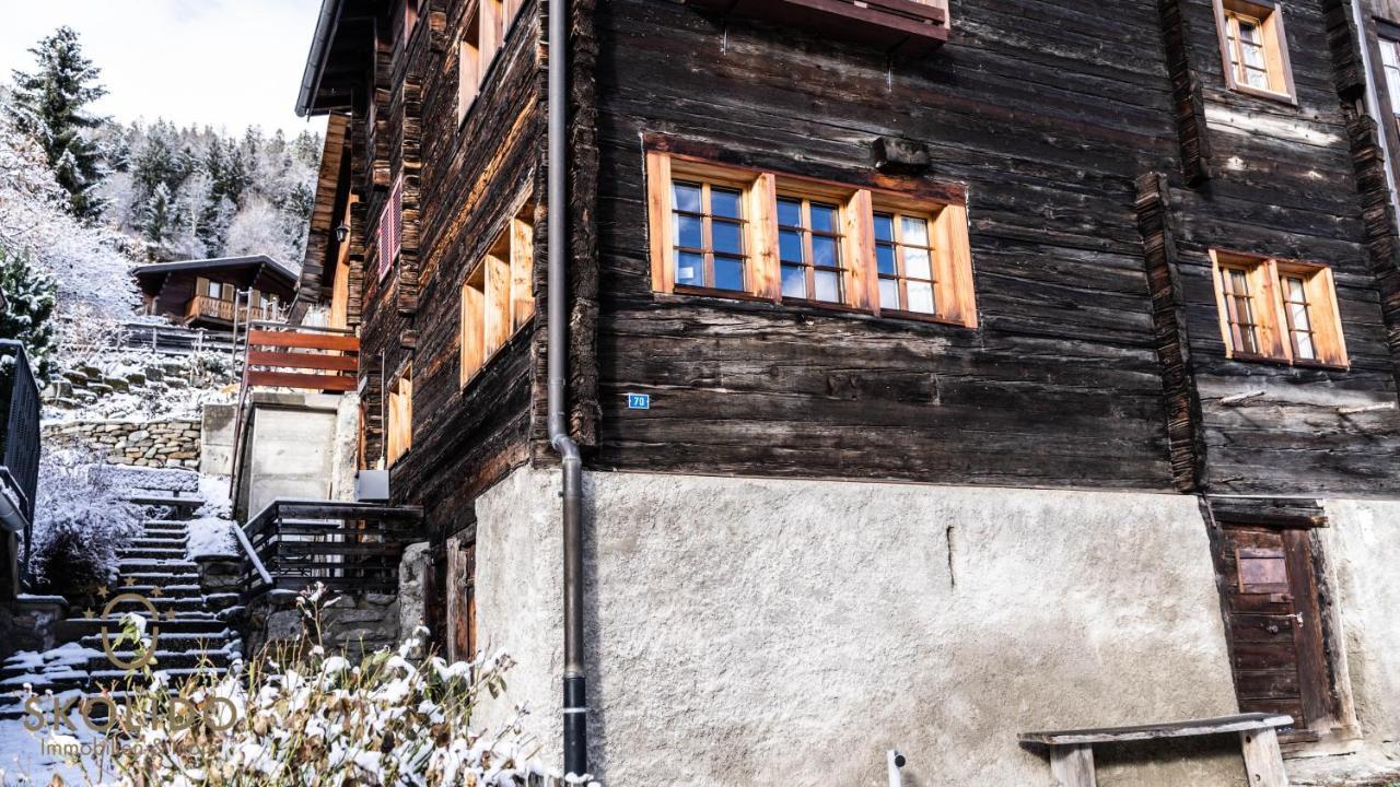 Heimeliges Walliserhaus Фіш Екстер'єр фото